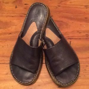 Born leather slides